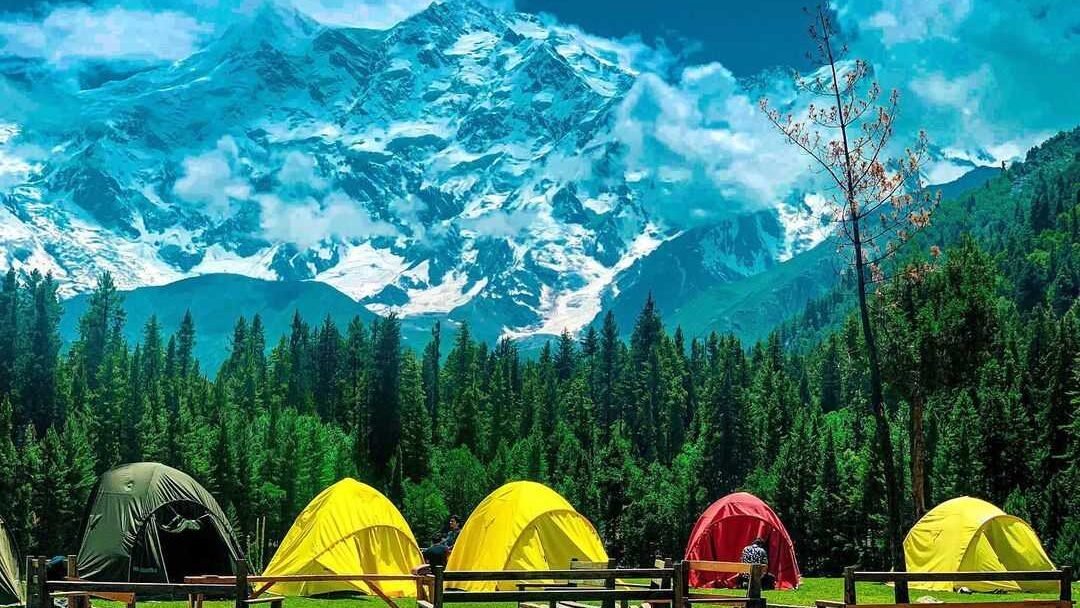 Camping at Fairy Meadows