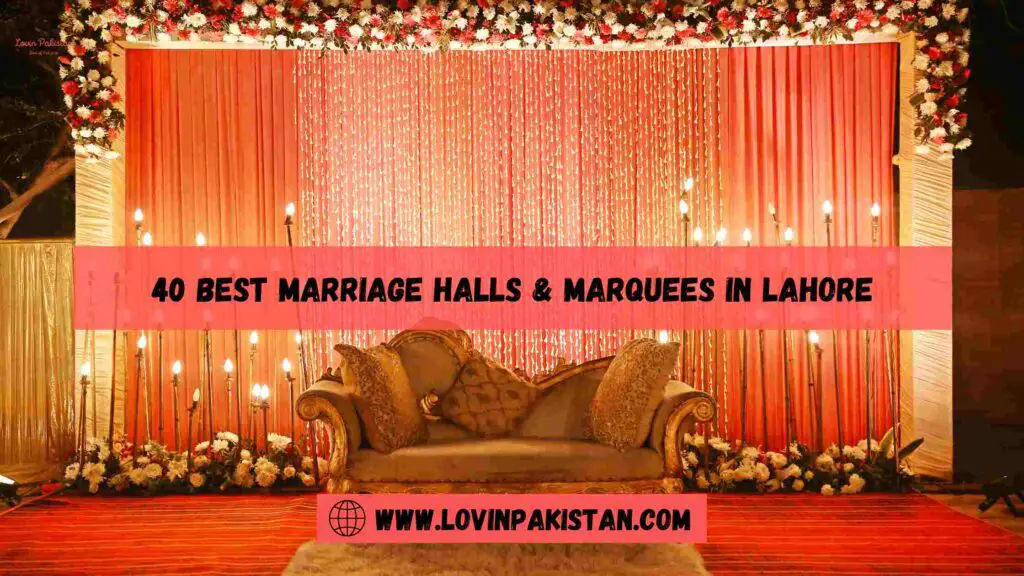 Marriage hall in lahore