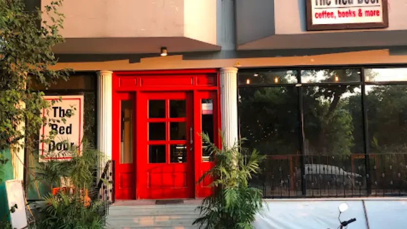 The Red door Islamabad cafe
