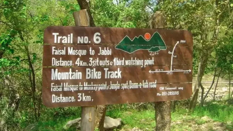 hiking trails in islamabad