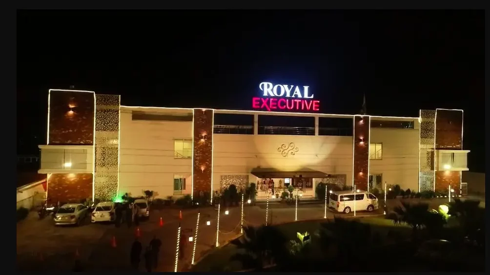 Royal executive marquee