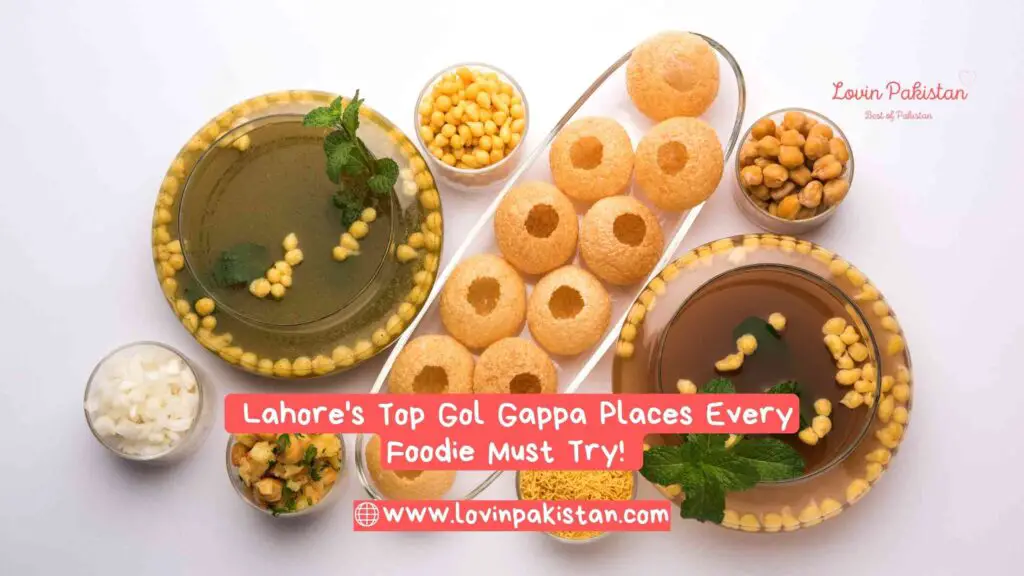 Gol Gappa Places in Lahore